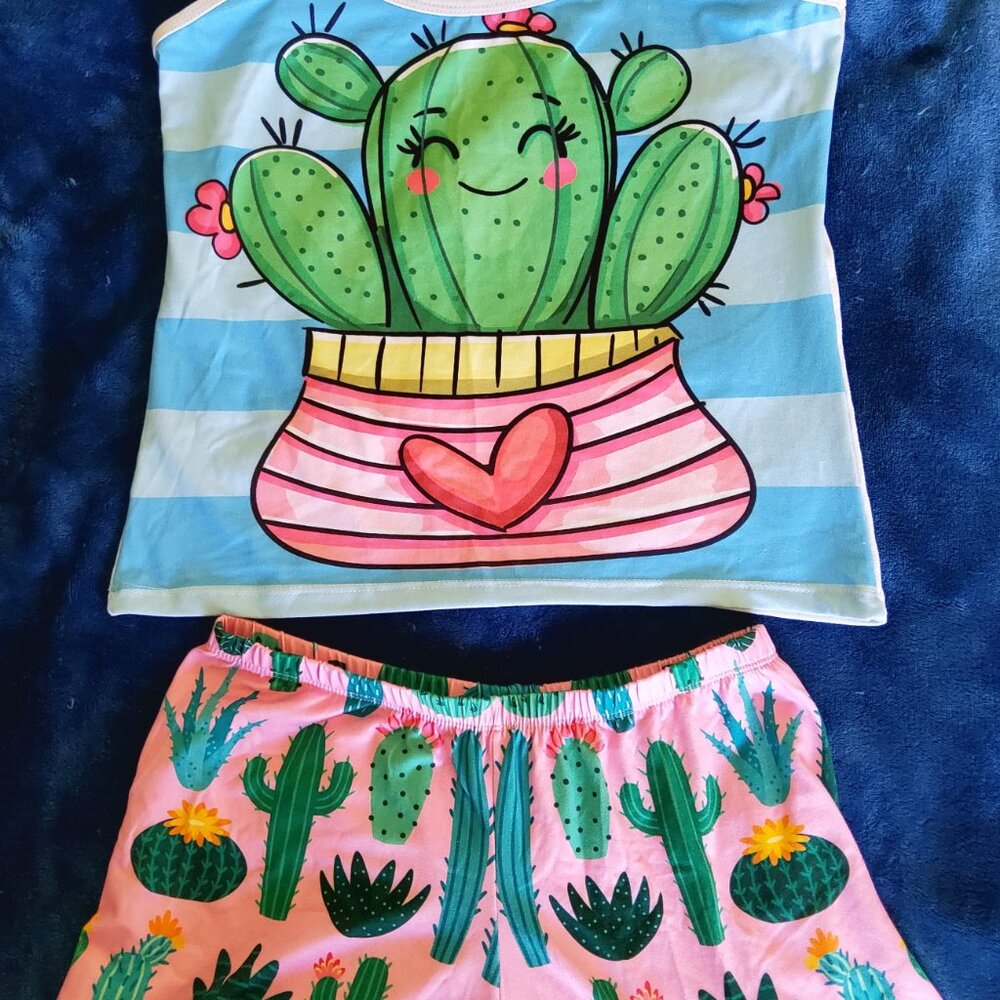 Cami Shorts Sleepwear Two Piece Summer Nightwear Sexy Camisole Pjs set